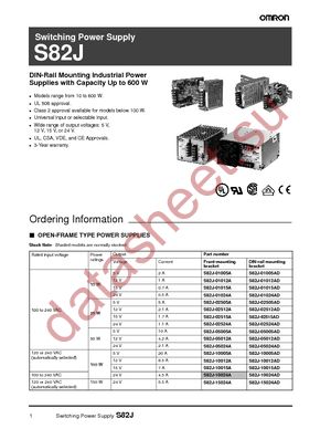 S82J-60024 datasheet  